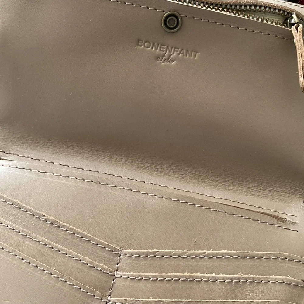 Bonenfant Atelier Hand Made Leather Ester Wallet Phone Shoulder Bag - Picture 12 of 12
